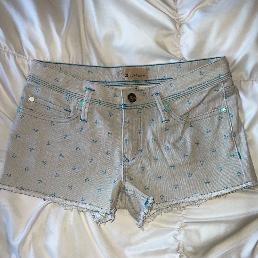 ROXY denim shorts ⚓️